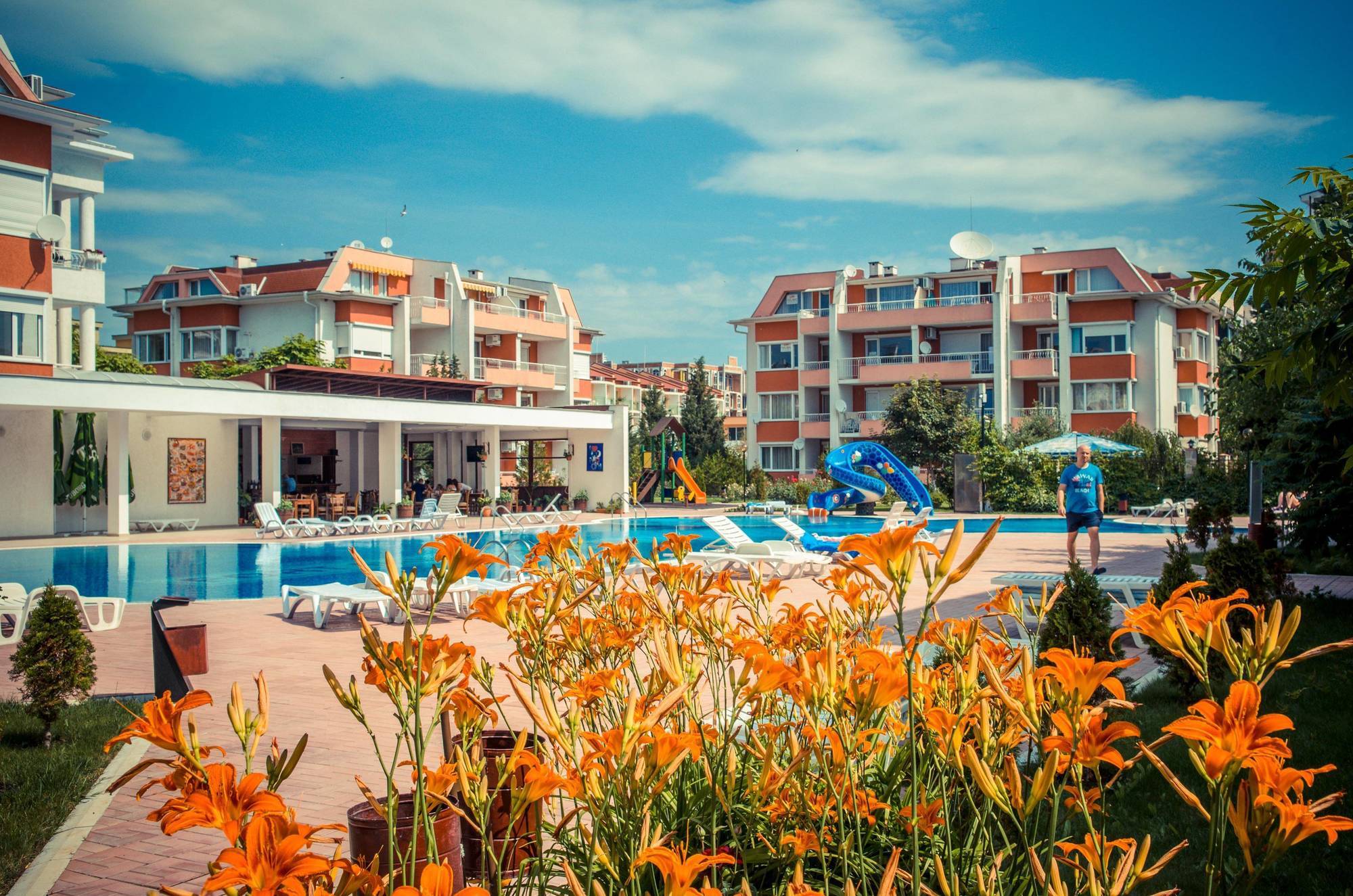 Sunny Fort Apartments Sunny Beach Exterior foto