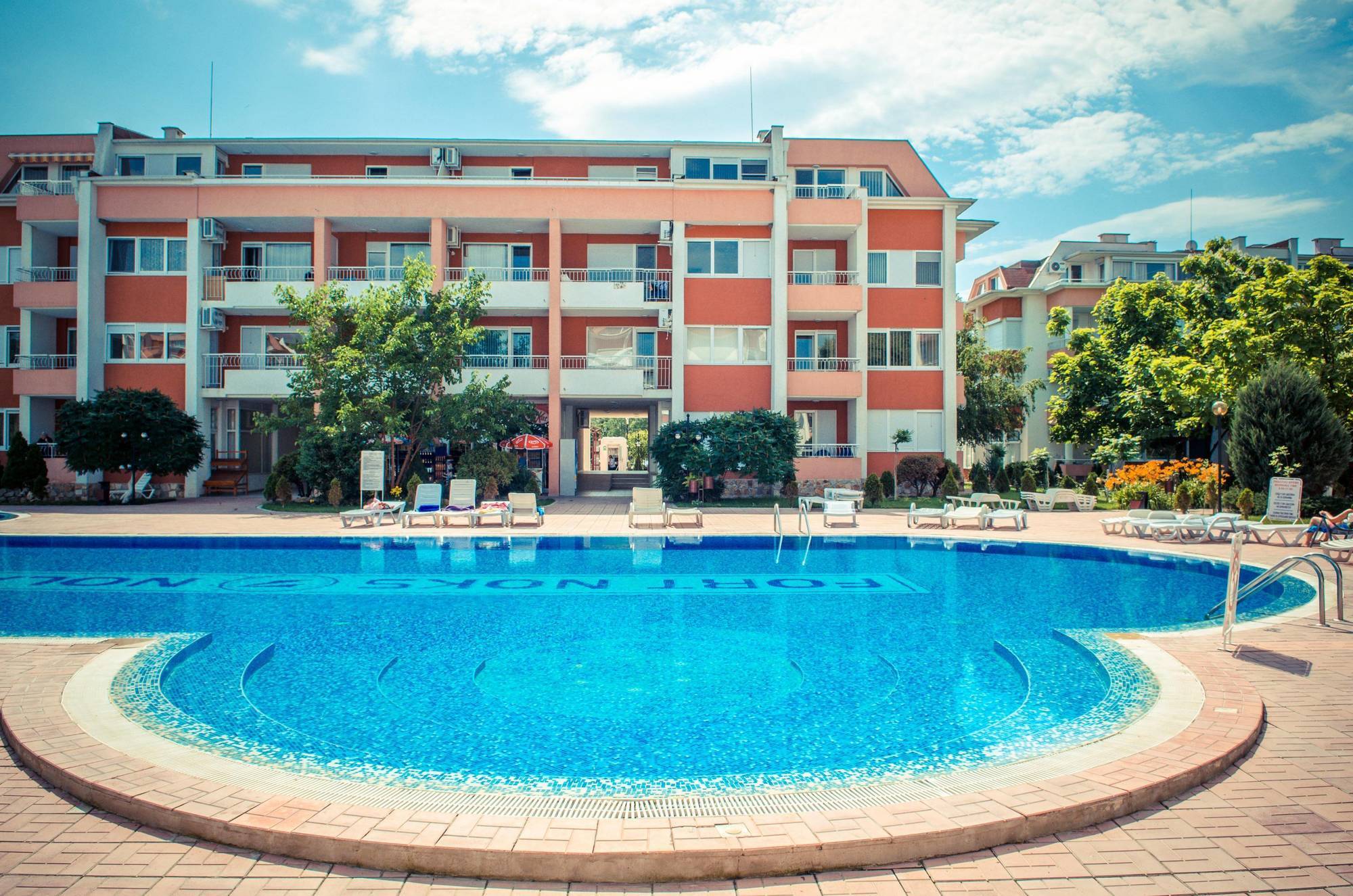 Sunny Fort Apartments Sunny Beach Exterior foto