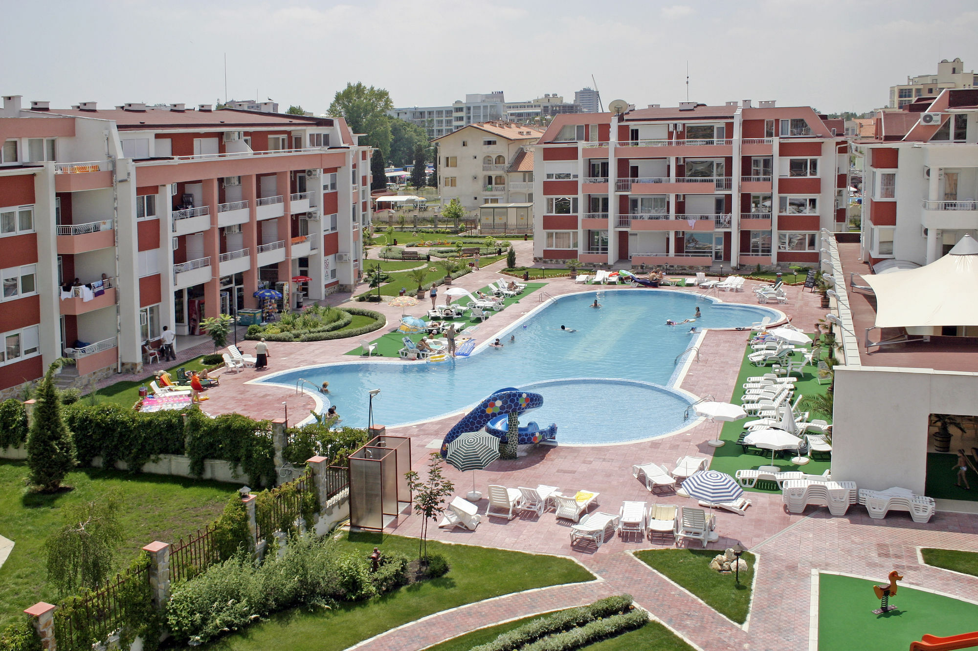 Sunny Fort Apartments Sunny Beach Exterior foto